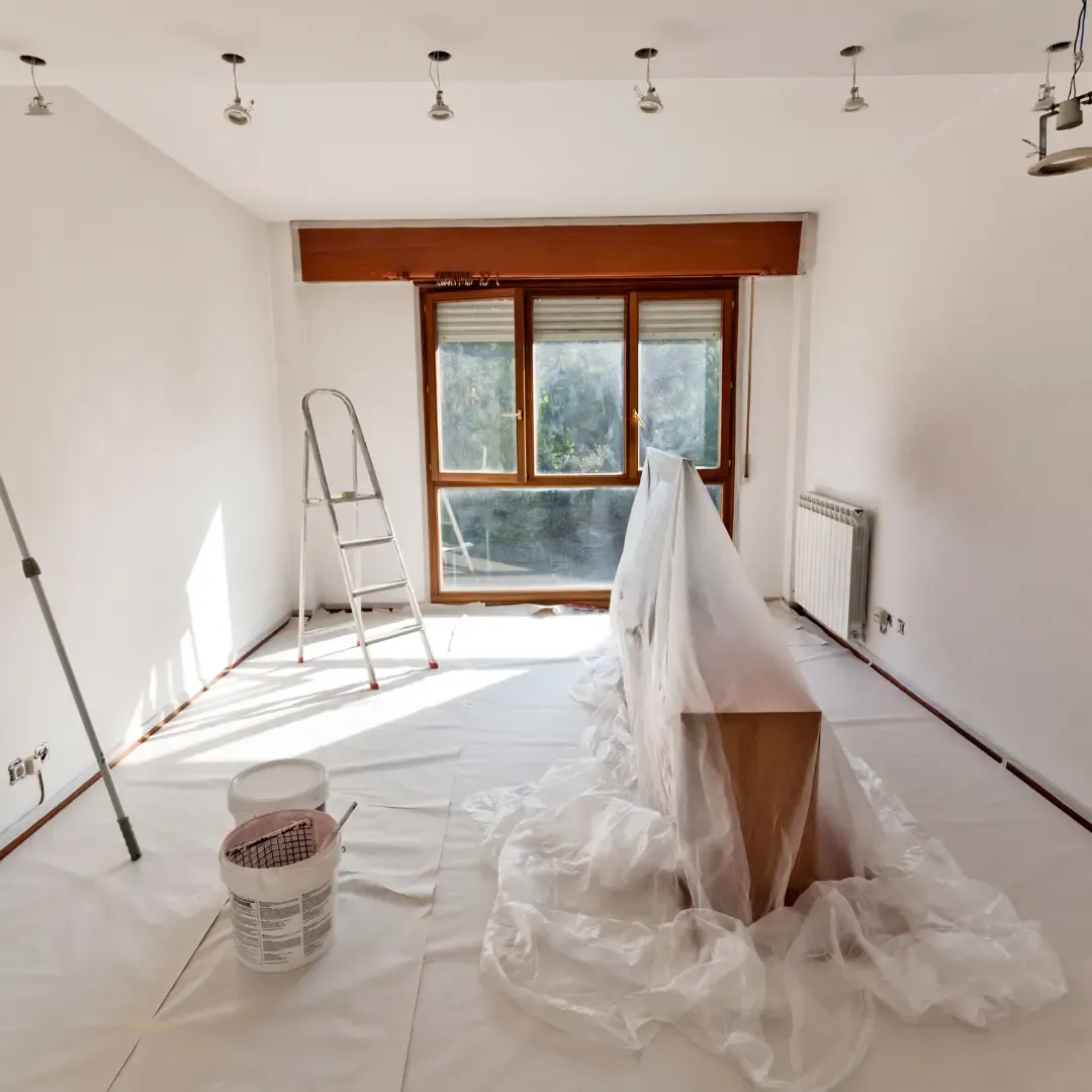 Interior painting.