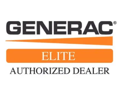 Generac Elite Authorized Dealer logo.