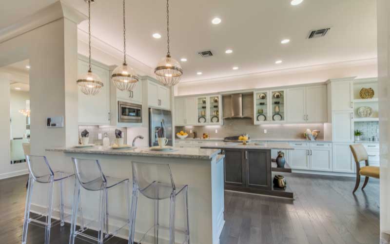Modern luxury kitchen.