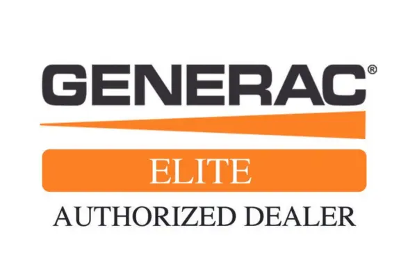 Generac Elite Authorized Dealer logo.