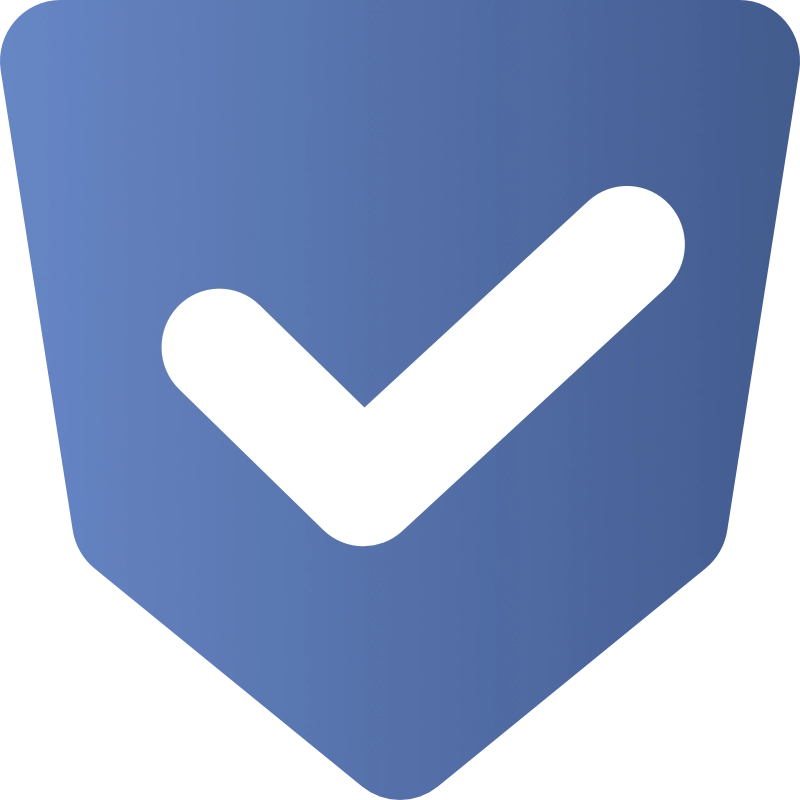 CrewPros trust check icon.