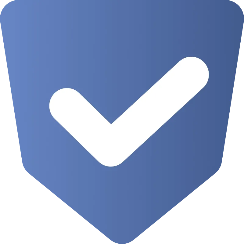 CrewPros trust check icon.