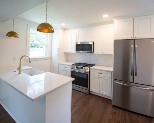 Kitchen remodel in Nashville, Tennessee.
